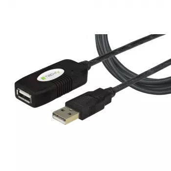 Techly aktīvais pagarinātājkabelis USB 2.0 Hi-Speed 10m IUSB-REP10TY