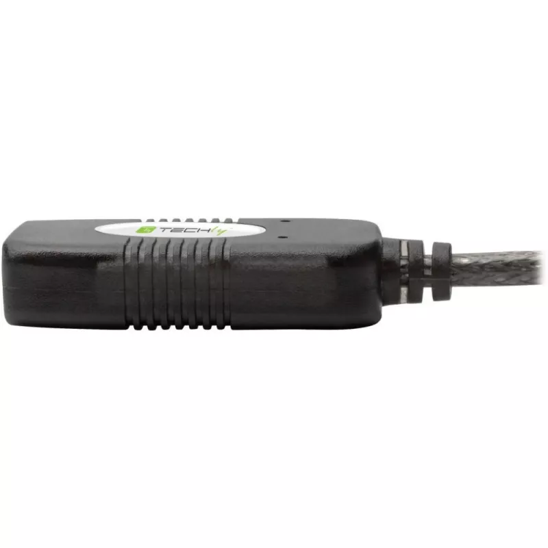 Techly aktīvais pagarinātājkabelis USB 2.0 Hi-Speed 10m IUSB-REP10TY
