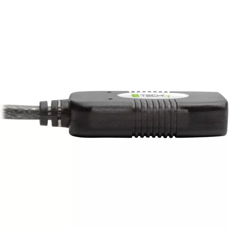 Techly aktīvais pagarinātājkabelis USB 2.0 Hi-Speed 10m IUSB-REP10TY