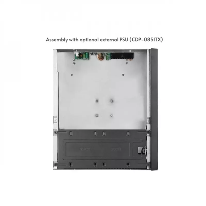 Chieftec IX-06B-OP datora korpuss Small Form Factor (SFF) Melns