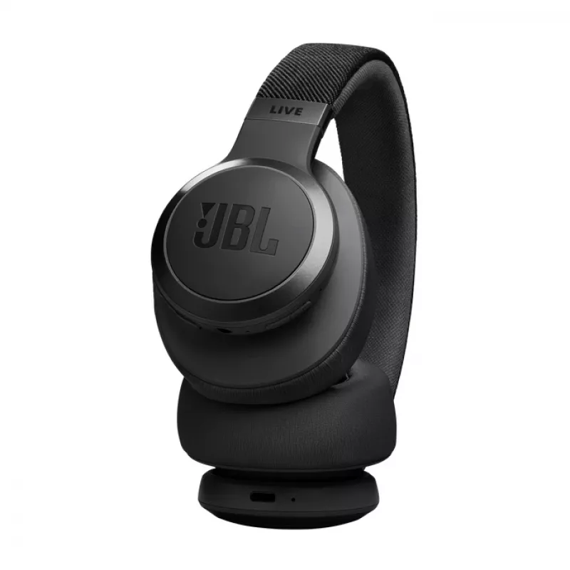 JBL Live 770NC austiņas Bezvadu Galvas stīpa Zvani/Mūzika Bluetooth Melns