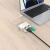 j5create JCA379EW - USB-C® uz HDMI™ un USB™ Type-A ar strāvas padevi