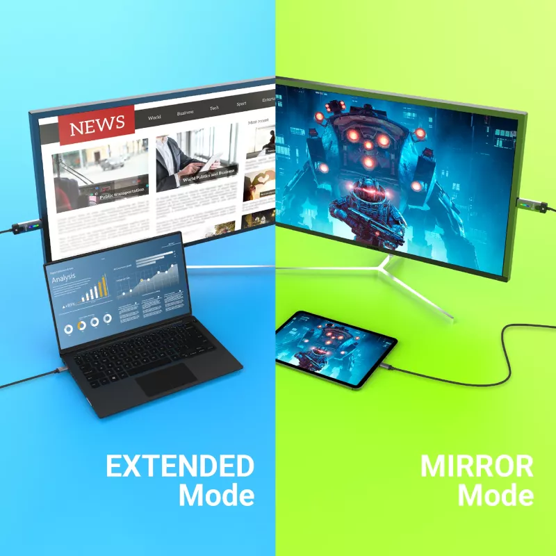 j5create JCC157-N USB-C uz HDMI 2.1 8K kabelis 1,79 m