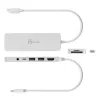 j5create JCD373EW - USB-C® vairāku pieslēgvietu centrmezgls ar strāvas padevi