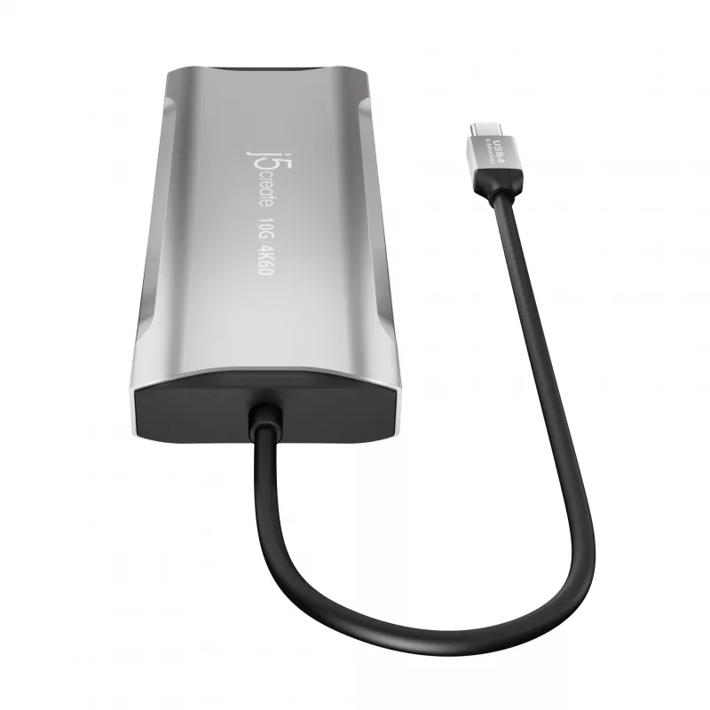 j5create JCD397-N 4K60 Elite USB-C daudzmonitoru mini dokstacija, vadu, USB 3.2 Gen 1