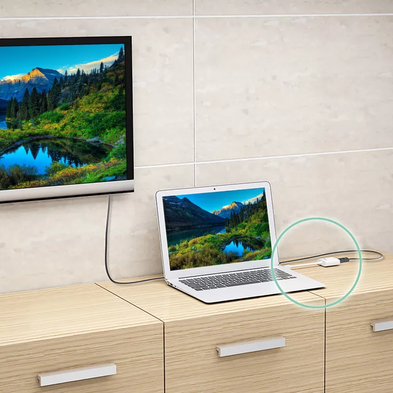 j5create JDA213 HDMI uz VGA pārveidotājs Balts 0,1 m 1920x1080P