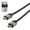 j5create JDC53 īpaši ātrgaitas 8K UHD HDMI™ kabelis, melns un pelēks, 2 m