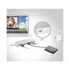 j5create JUD380 USB™ 3.0 Mini dokstacija, 1x HDMI ports un 3x USB porti, sudraba