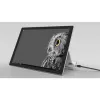 Kensington bloķējams kabeļa slēdzene Surface Pro un Surface Go, 1,8 m, Kensington, Atslēga, Oglekļa tērauds, Melna, Sudraba