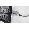 Kensington bloķējams kabeļa slēdzene Surface Pro un Surface Go, 1,8 m, Kensington, Atslēga, Oglekļa tērauds, Melna, Sudraba