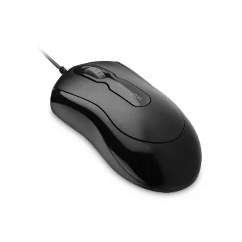 Kensington pele vada kastītē, piemērota abām rokām, optiska, USB Type-A, 800 DPI, melna