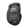 Kensington Pro Fit pilna izmēra bezvadu pele, piemērota abām rokām, optiskā, RF bezvadu, 1600 DPI, melna