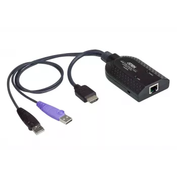 ATEN USB - HDMI uz Cat5e/6 KVM adaptera kabelis (CPU modulis)