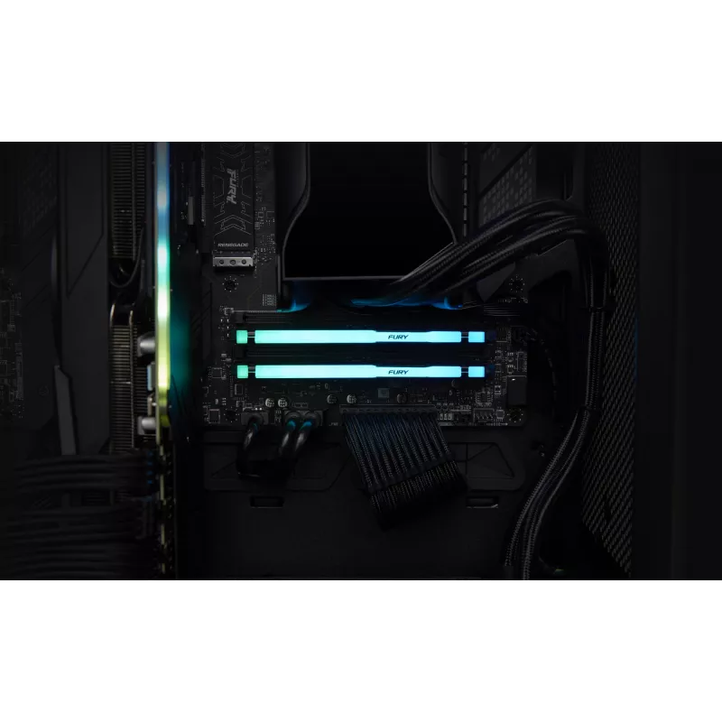 Kingston Technology FURY Beast 32GB 6400MT/s DDR5 CL32 DIMM RGB EXPO