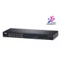 ATEN 16 portu CAT5e/6 KVM over IP slēdzis, 1920 x 1200 pikseļi, Ethernet LAN, WUXGA, 8,9 W, melns