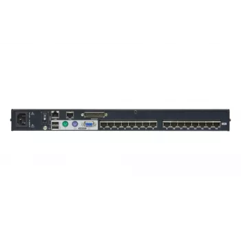 ATEN 16 portu CAT5e/6 KVM over IP slēdzis, 1920 x 1200 pikseļi, Ethernet LAN, WUXGA, 8,9 W, melns
