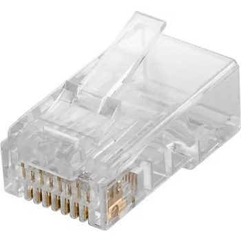 Microconnect KON503-10 vadu savienotājs RJ45 caurspīdīgs