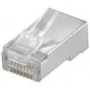 Microconnect KON504-10 vadu savienotājs RJ45 caurspīdīgs