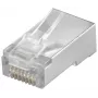 Microconnect KON504-10 vadu savienotājs RJ45 caurspīdīgs