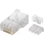 Microconnect KON505-10 vadu savienotājs RJ45 caurspīdīgs