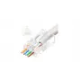 Microconnect KON505-50EZ vadu savienotājs RJ-45 Caurspīdīgs