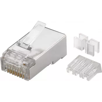 Microconnect KON506-10 vadu savienotājs RJ45 caurspīdīgs