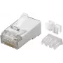 Microconnect KON506-10 vadu savienotājs RJ45 caurspīdīgs