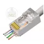 Microconnect KON512-50EZ vadu savienotājs RJ45 Sudraba