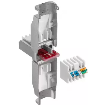 Microconnect KON522TL vadu savienotājs RJ45 Sudraba
