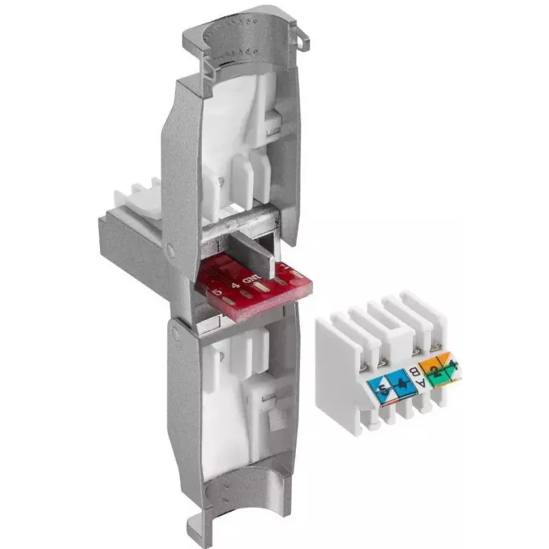 Microconnect KON522TL vadu savienotājs RJ45 Sudraba