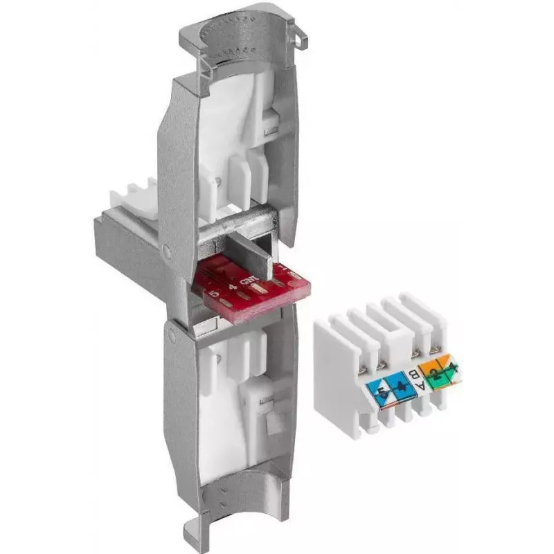 Microconnect KON522TL vadu savienotājs RJ45 Sudraba