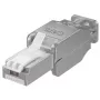 Microconnect KON522TL vadu savienotājs RJ45 Sudraba