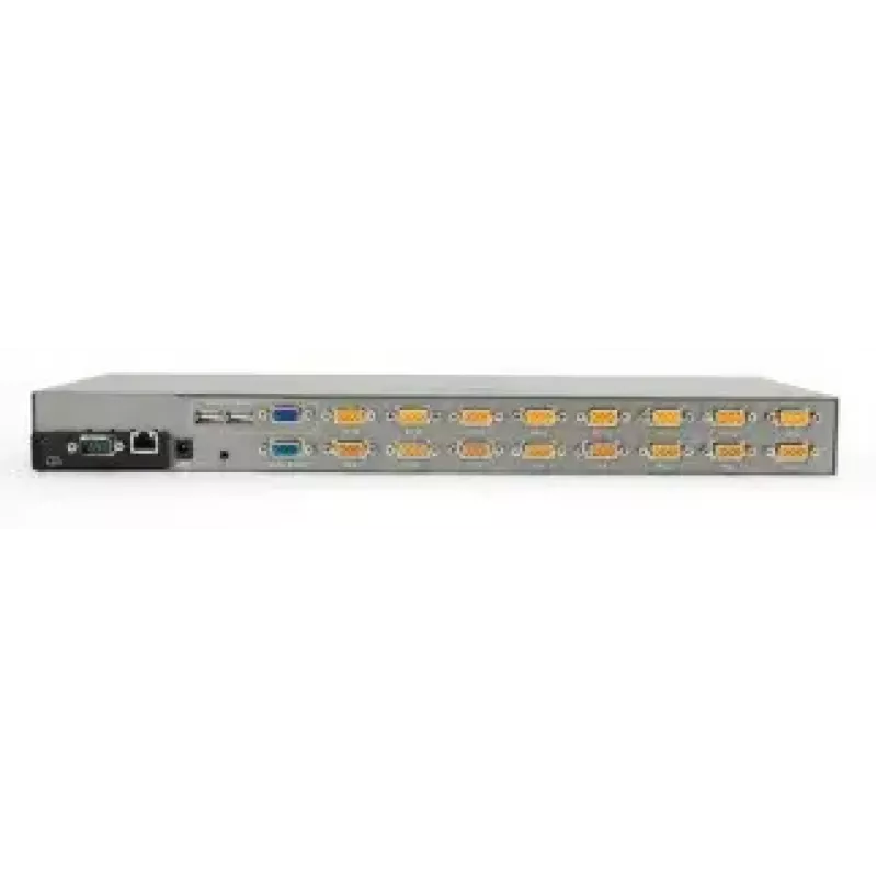 LevelOne 16-portu PS/2-USB VGA KVM komutators