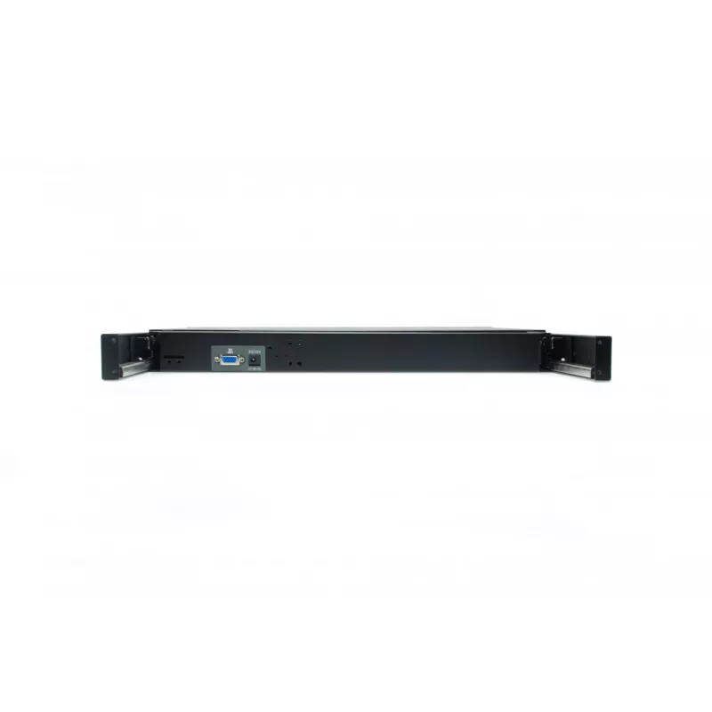 LevelOne 19 collu platekrāna LCD KVM plaukta konsole, ASV tastatūra