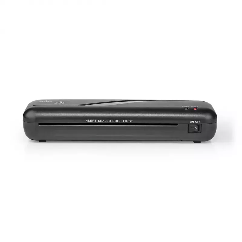Laminators Nedis LAMI112BK4 karstais laminators, 230 mm/min, melns