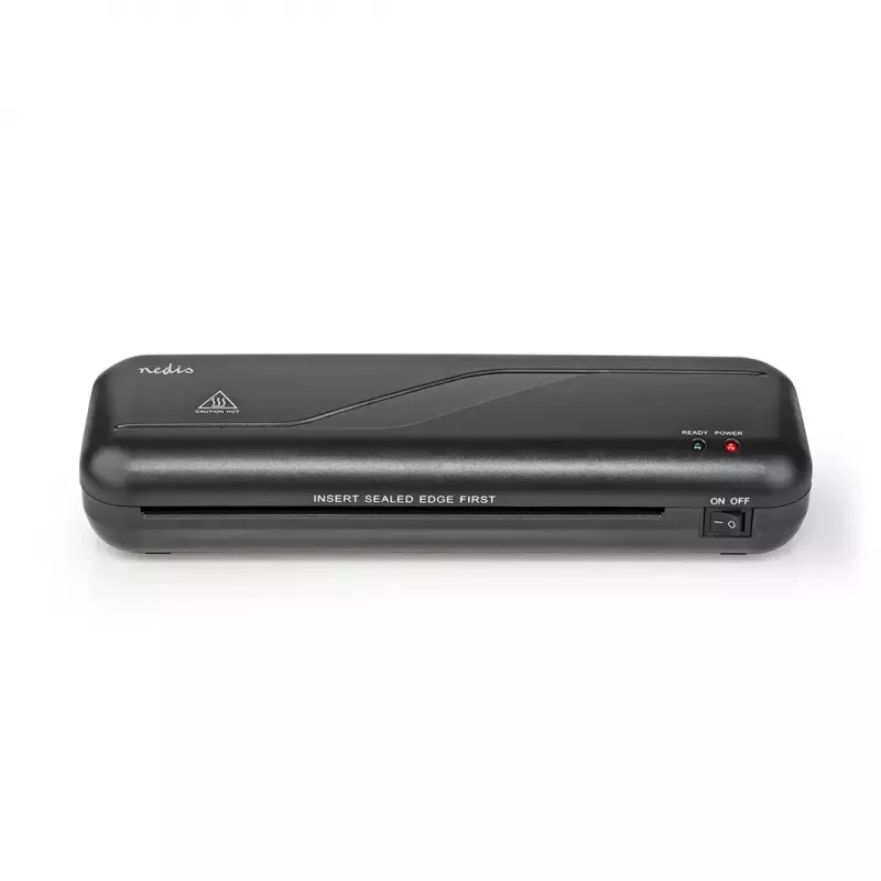 Laminators Nedis LAMI112BK4 karstais laminators, 230 mm/min, melns