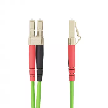 StarTech.com 7 m (22,9 pēdas) LC–LC (UPC) OM5 daudzmodu optiskais kabelis, 50/125 µm dupleksais LOMMF zip vads, VCSEL, 40G/100G, LSZH optiskais džempera vads