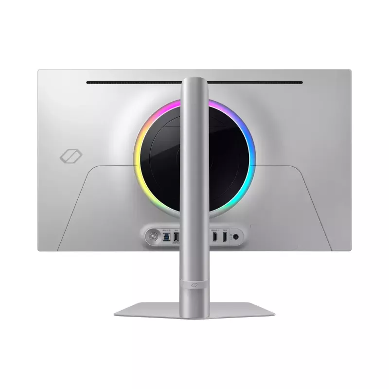 27 collu OLED monitors Samsung G60SD LS27DG602SUXEN — 2560x1440 QHD, 0,03 ms, 178° skata leņķis, USB 3.2 centrmezgls, VESA, sudraba