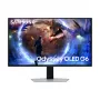 27 collu OLED monitors Samsung G60SD LS27DG602SUXEN — 2560x1440 QHD, 0,03 ms, 178° skata leņķis, USB 3.2 centrmezgls, VESA, sudraba