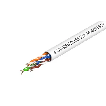 Lanview LVN122014 tīkla kabelis balts 305 m Cat5e U/UTP (UTP)