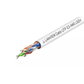 Lanview LVN122112 tīkla kabelis balts 305 m Cat6 U/UTP (UTP)