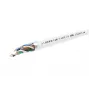 Cat6 F-UTP tīkla kabelis 4x2xAWG23 LSZH balts 500m,