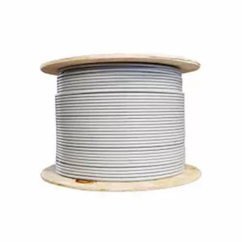 Cat6a U-FTP Dual Network kabelis 4x2xAWG23 LSZH Balts