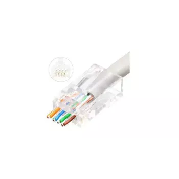 Lanview LVN125305 vadu savienotājs RJ45 Caurspīdīgs