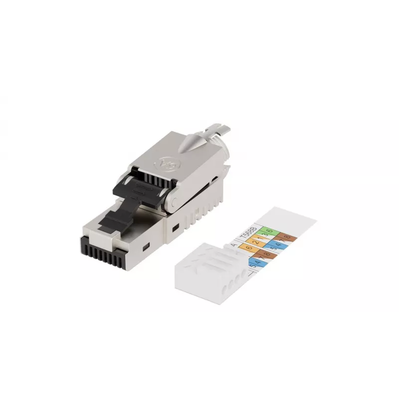 Lanview LVN125417 vadu savienotājs RJ45, cinks