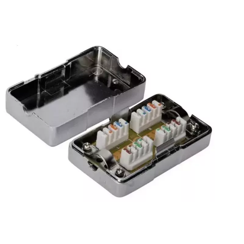Lanview LVN127095 vadu savienotājs ar U/UTP kabeļa ekranējumu un IP20 aizsardzības klasi. Izmēri: 37 x 83,7 x 23 mm, svars: 52 g.
