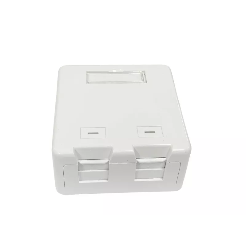 Lanview LVN127767 kontaktligzda 2 x RJ-45, balta