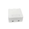 Lanview LVN127767 kontaktligzda 2 x RJ-45, balta