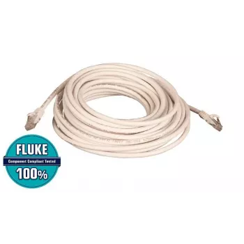 Lanview LVN149042 tīkla kabelis, melns, 10 m, Cat6a U/UTP (UTP)