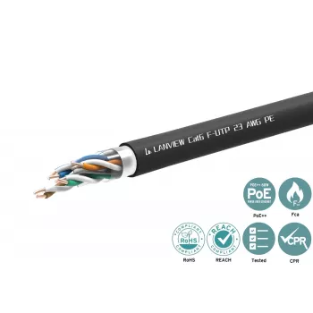 Lanview LVN-CAT6PE-FUTP-305M tīkla kabelis Cat6 F/UTP (FTP)